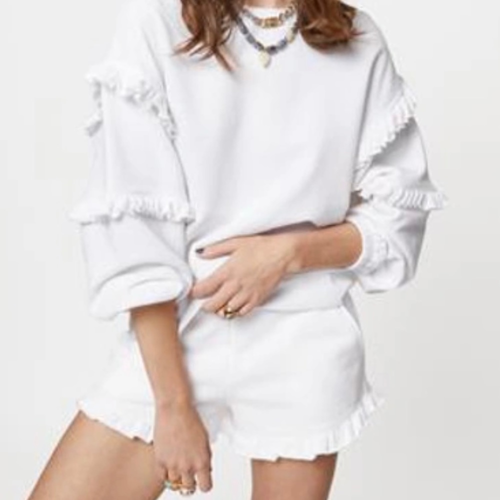NWT *Set* Rebecca Minkoff EVELYN lounge set in white